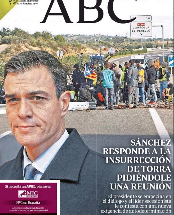 Portadas de la prensa internacional de este sábado 15 de diciembre