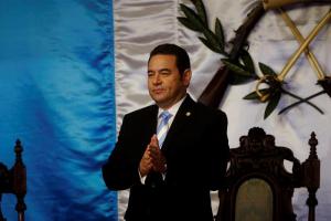 Jimmy Morales también abogó por una solución democrática para Venezuela