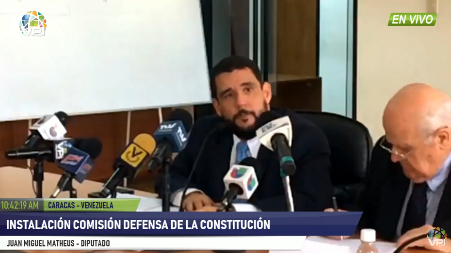 La Asamblea Nacional instaló la Comisión de Defensa de la Constitución