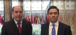 Carlos Vecchio al salir del Departamento de Estado de EEUU: Tenemos la misión clara de producir el cambio en Venezuela (Video)