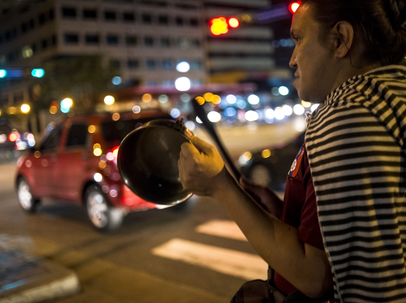 Sin pitos ni matracas los venezolanos recibieron el año 2019