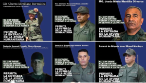 El llamado de Juan Guaidó a los militares venezolanos para que dejen pasar la ayuda humanitaria
