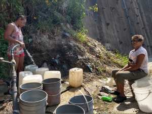 En el oeste de Caracas hay sectores donde el agua nunca llega