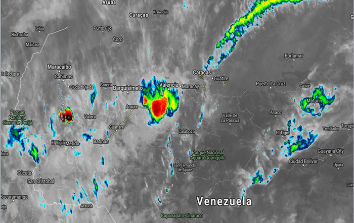 El estado del tiempo en Venezuela este #30Mar, según Inameh