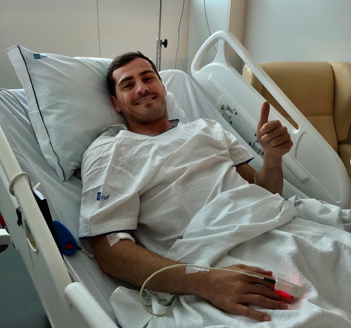 LA FOTO: El primer mensaje de Iker Casillas tras sufrir infarto