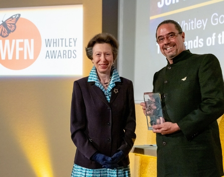 El venezolano Jon Paul Rodríguez ganó el premio Whitley Gold Award por su excepcional compromiso con la conservación