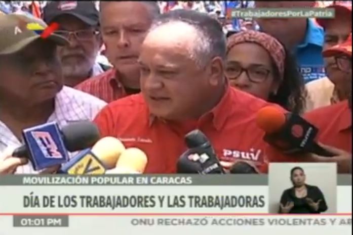 Diosdado Cabello: No sólo la sangre de los venezolanos se va a derramar en caso de una invasión