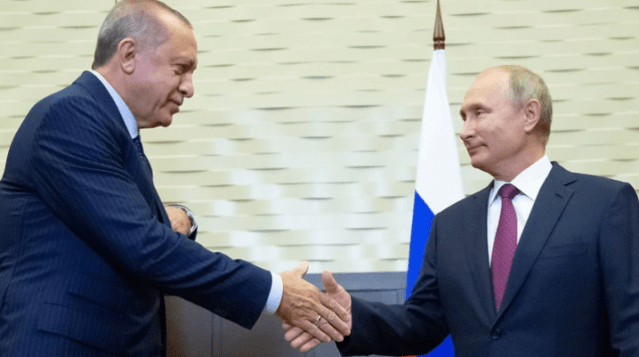 Erdogan y Putin en Sochi, Rusia (Reuters)