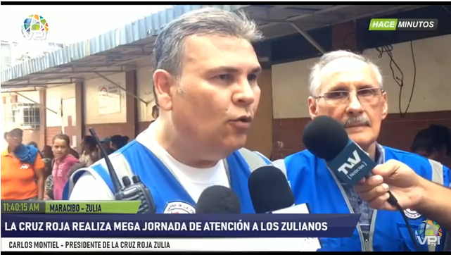 Cruz Roja entregó ayuda humanitaria a la golpeada Zulia #6Jul