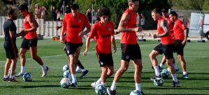 Diego Costa, único ausente en el entrenamiento del Atlético de Madrid