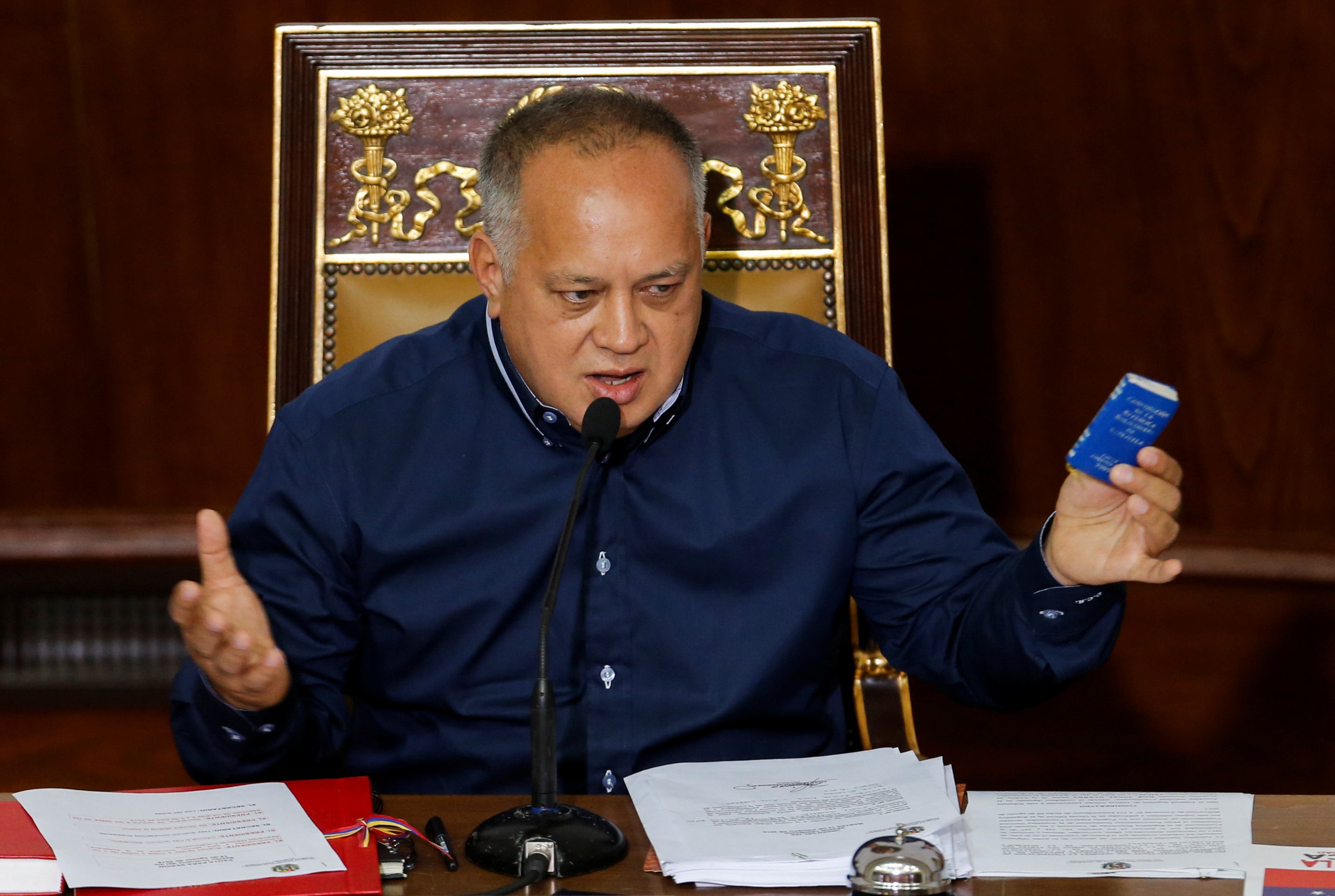 Diosdado desestima disolver la AN y dice que “la ley es para aquellos que violen la Constitución”