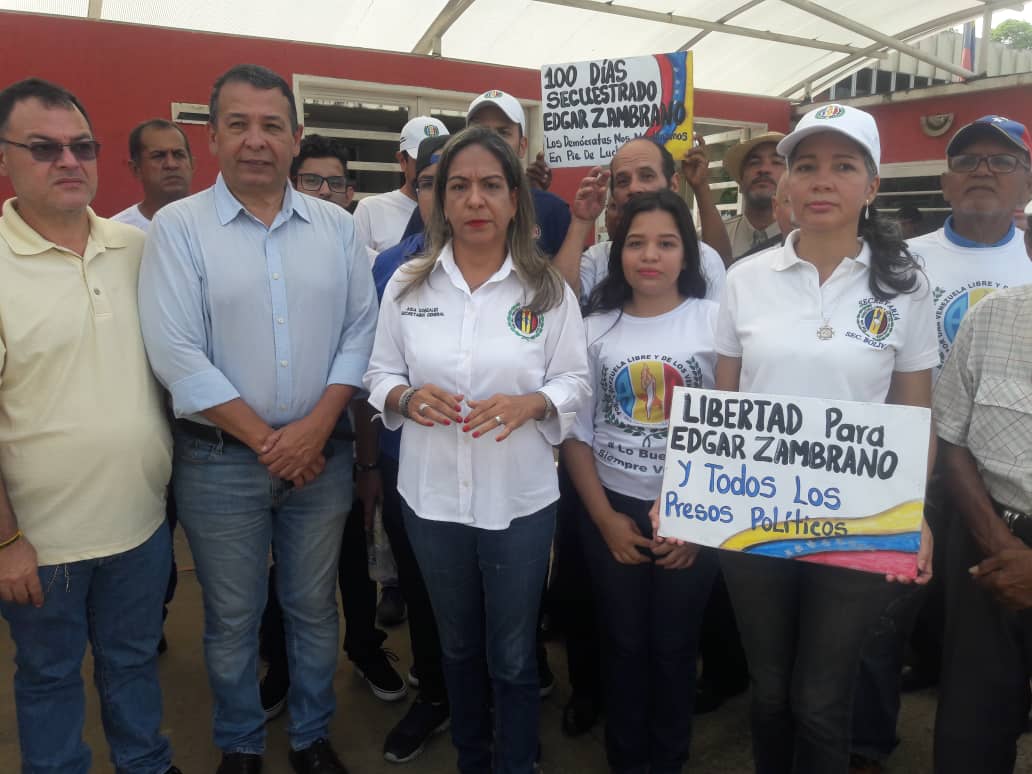 AD Bolívar denunció el arresto arbitrario de Edgar Zambrano