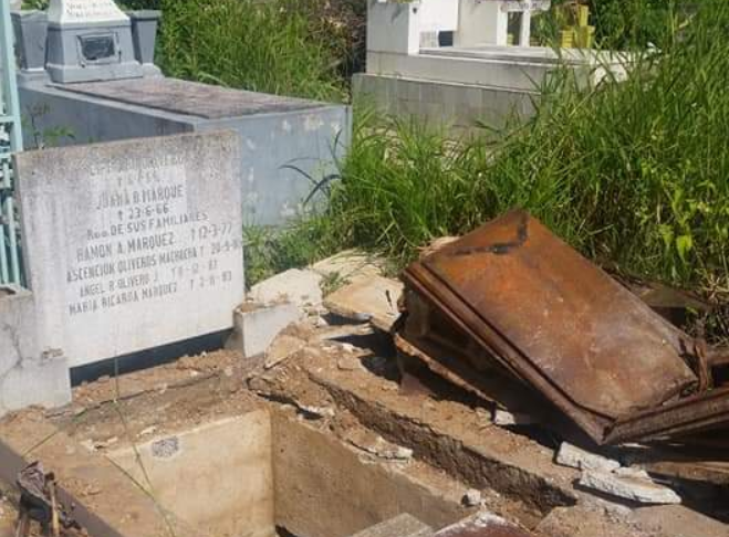 Garimpeiros del Cementerio: Profanan tumbas en Caracas en busca de tesoros (FOTOS)