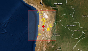 Fuerte sismo de magnitud 5 sacude a Chile