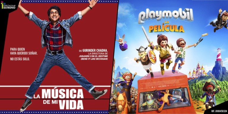 “Playmobil: La película” y “La música de mi vida” llegan al cine