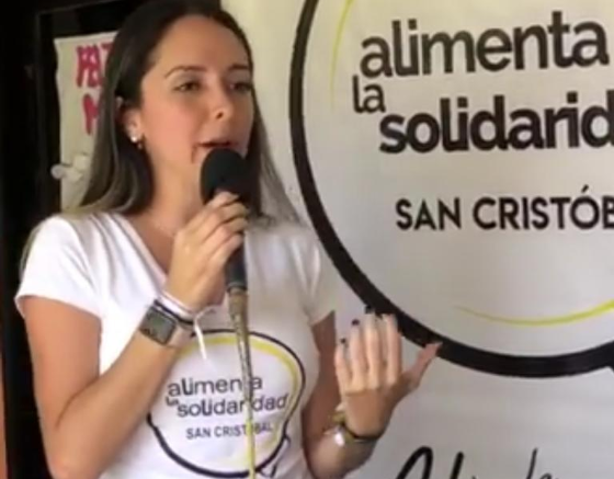 El falso diálogo no llenará las loncheras de los niños tachirenses, dice Melissa Zambrano