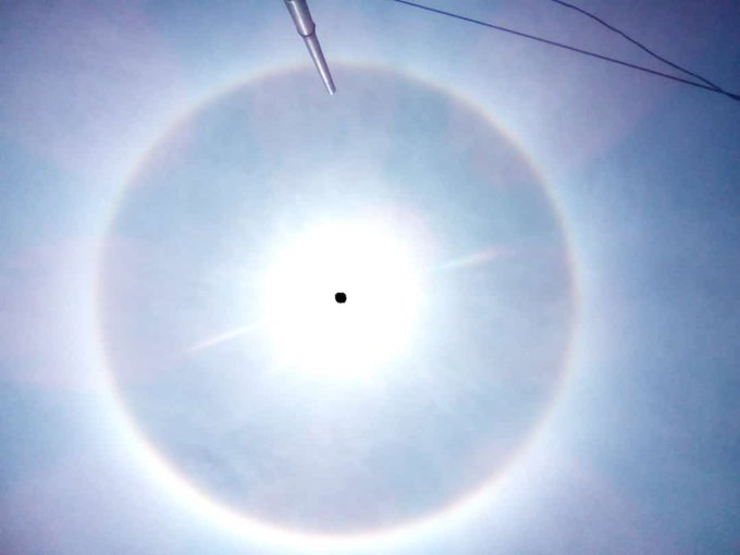 La Foto: El astro Sol se REVELÓ en Mérida… de esta manera #3Sep