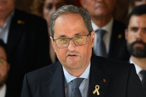 El presidente regional de Cataluña pide detener ahora mismo los disturbios