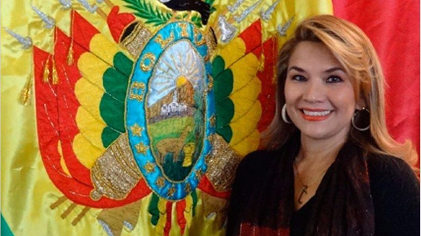 Senadora opositora reivindica su derecho de asumir la presidencia de Bolivia