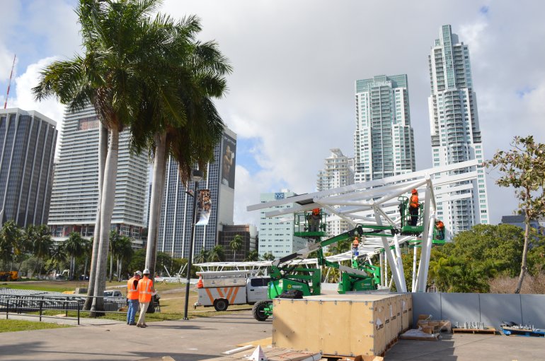 En Miami, Bayfront Park “se viste” de energía solar para cuidar el medio ambiente