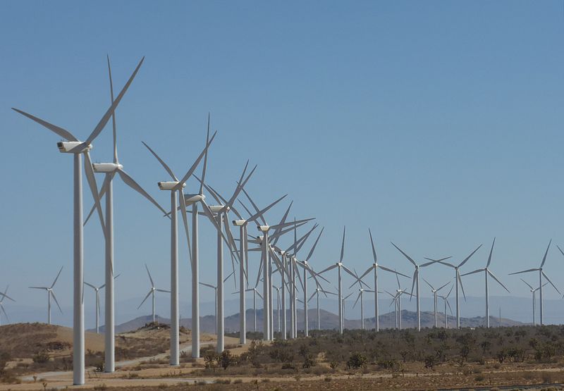 EEUU alcanza los 100GW en capacidad de energía eléctrica por generación eólica en tierra