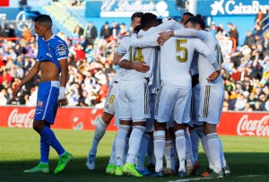 Courtois y Varane sujetan al Real Madrid en su visita al Getafe