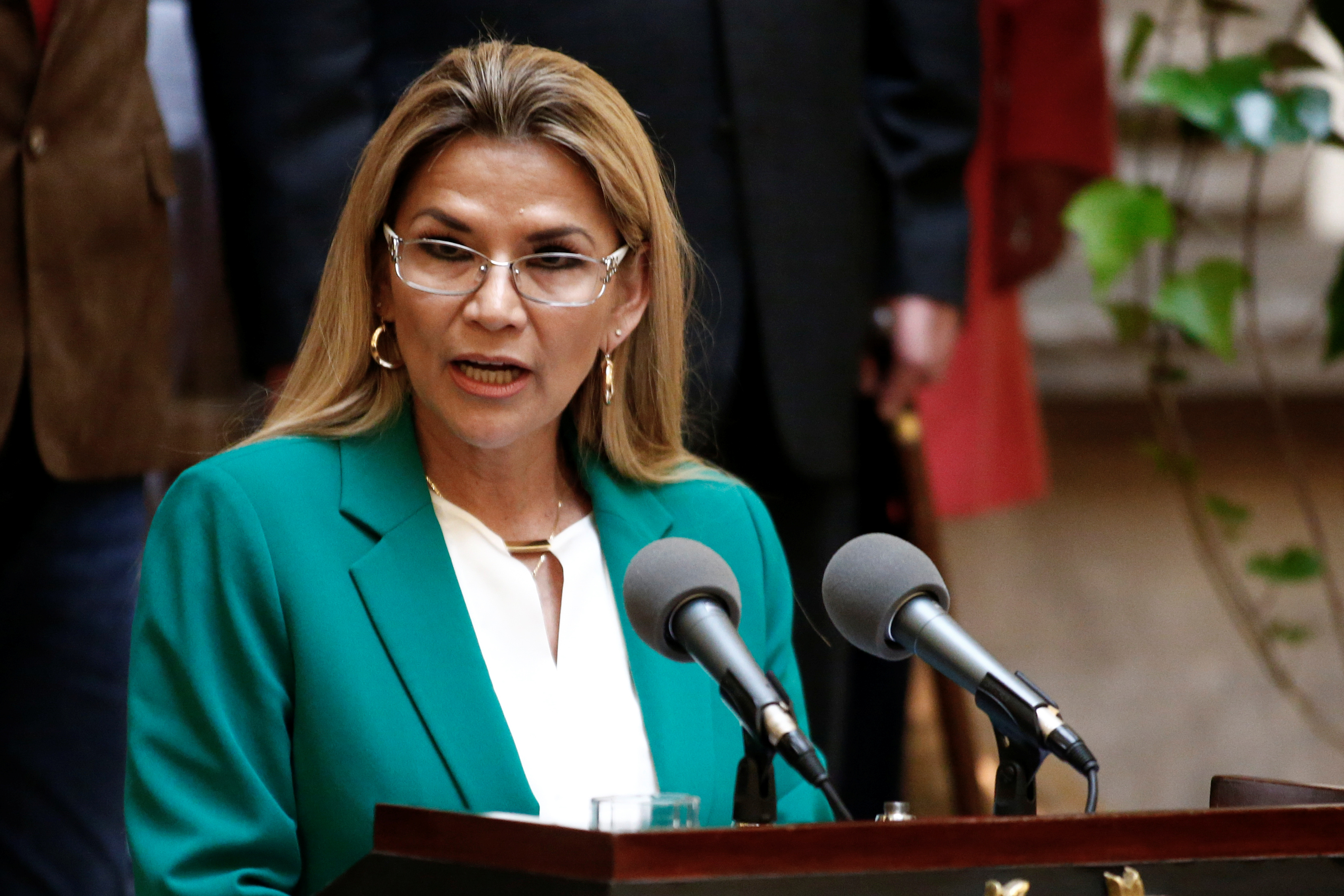Jeanine Áñez se abstuvo de declarar en dos casos ante la Fiscalía boliviana
