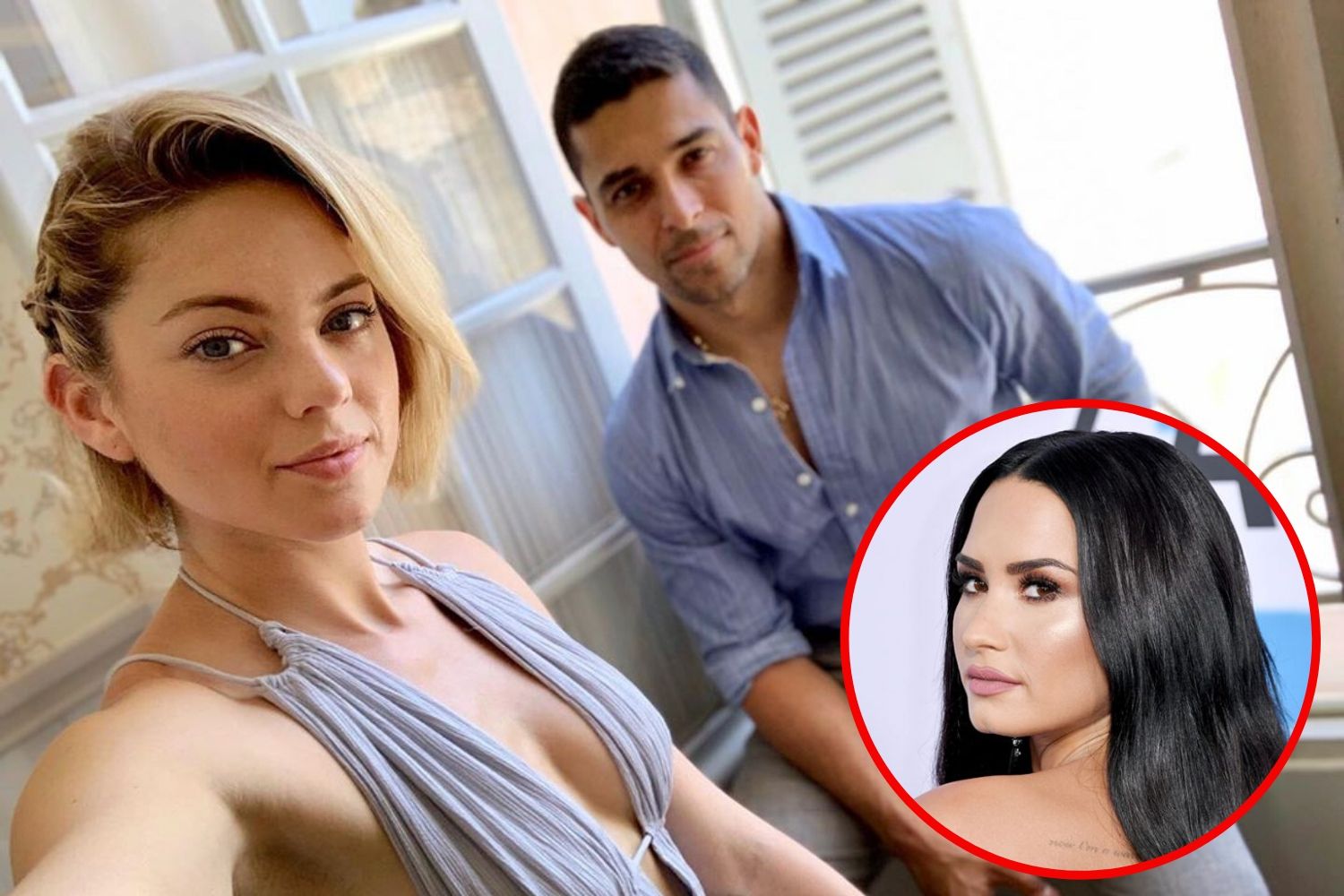 Demi Lovato asegura que está contenta por el compromiso de Wilmer Valderrama