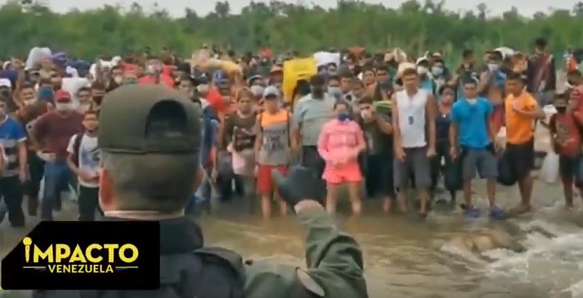 Frontera con Colombia es controlada por fuerzas militares del régimen para evitar Covid-19 (Video)