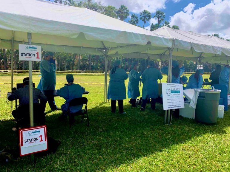 Se abre nuevo sitio de prueba de coronavirus en Hialeah