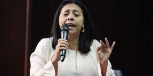Dignora Hernández denunció la “política hambreadora” a la que el régimen somete a los venezolanos