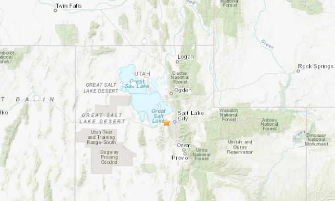 Sismo de magnitud 5.7 sacude Utah