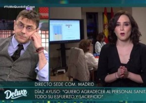Isabel Díaz Ayuso frena a Monedero: Esto es serio, no es para hacer política (Video)
