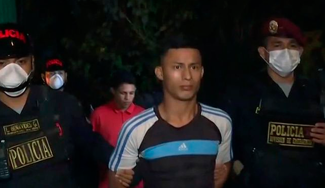 Detuvieron a tres venezolanos que robaban a transeúntes antes del toque de queda en Perú