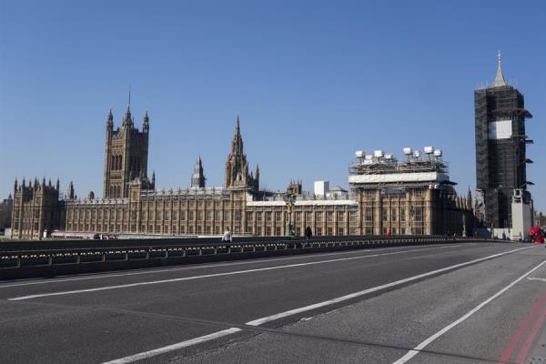 El Parlamento británico reanudará sus sesiones virtualmente el 21 de abril