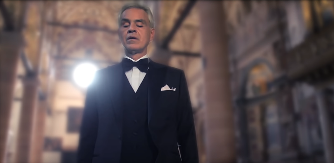 Andrea Bocelli cantará al mundo este Domingo de Pascua desde la Catedral de Milán