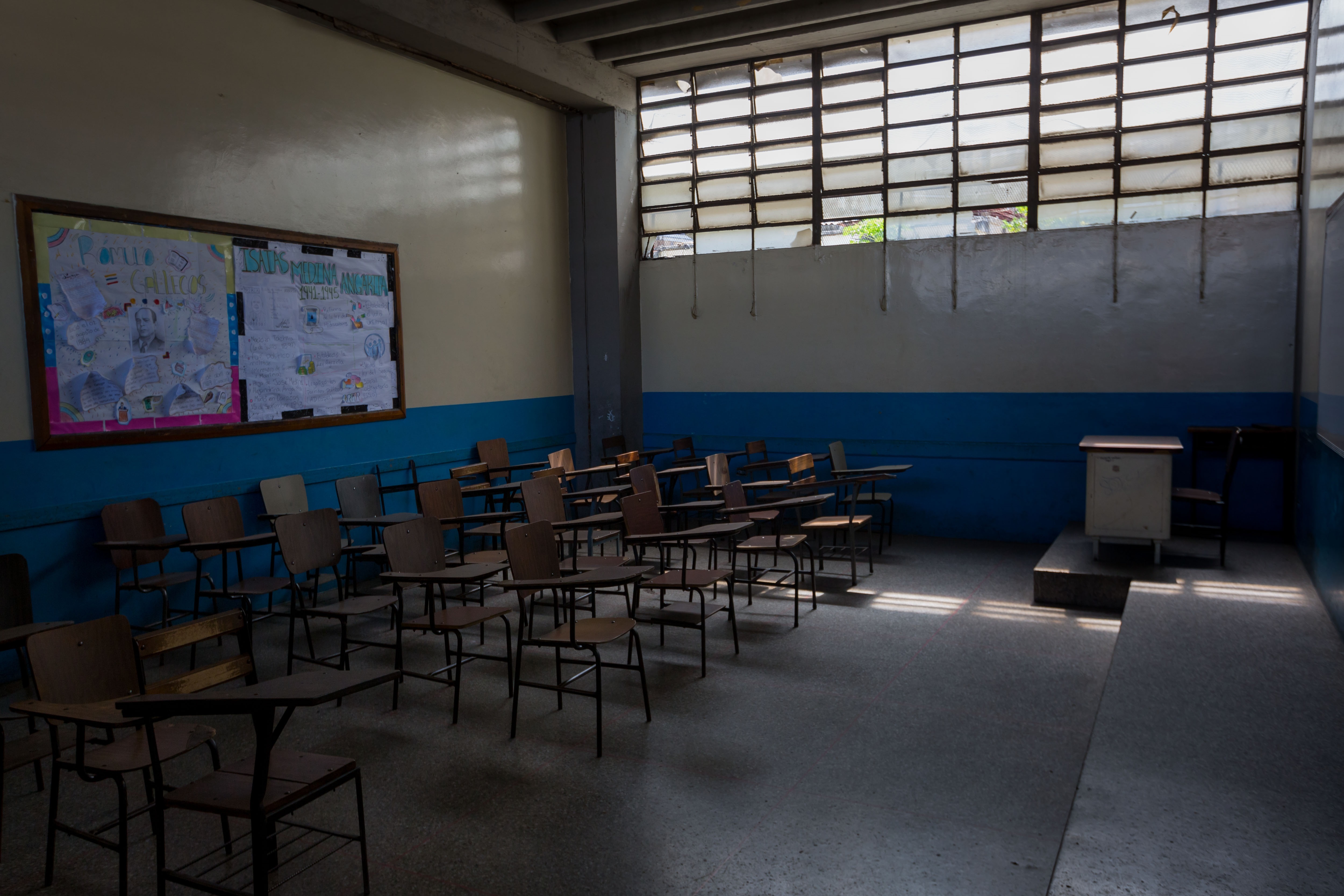 Reportan hasta 50% de inasistencias en escuelas de Venezuela