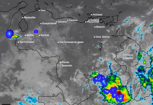 El estado del tiempo en Venezuela este lunes #20Abr, según el Inameh