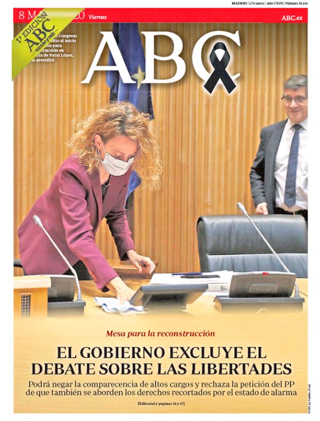 Portadas de la prensa internacional de este viernes 8 de mayo de 2020