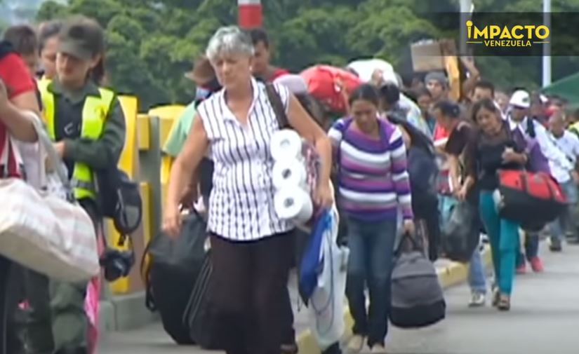Caminantes venezolanos, de nuevo entre países, pero esta vez de regreso (VIDEO)