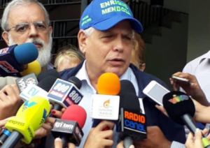 Enrique Mendoza: “Si la oposición no se une, se pulverizará”