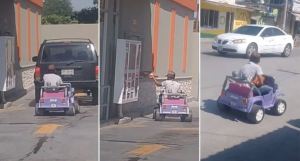 Lo que hace una pizza: Negaron vendérsela por no tener un vehículo y lo que hizo fue impensable (VIDEO)