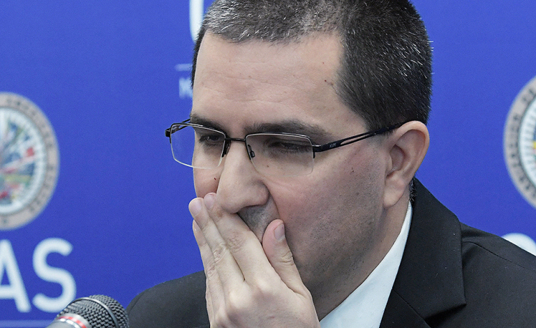 Arreaza, preocupado por la alianza entre Brasil y EEUU para combatir el narcotráfico