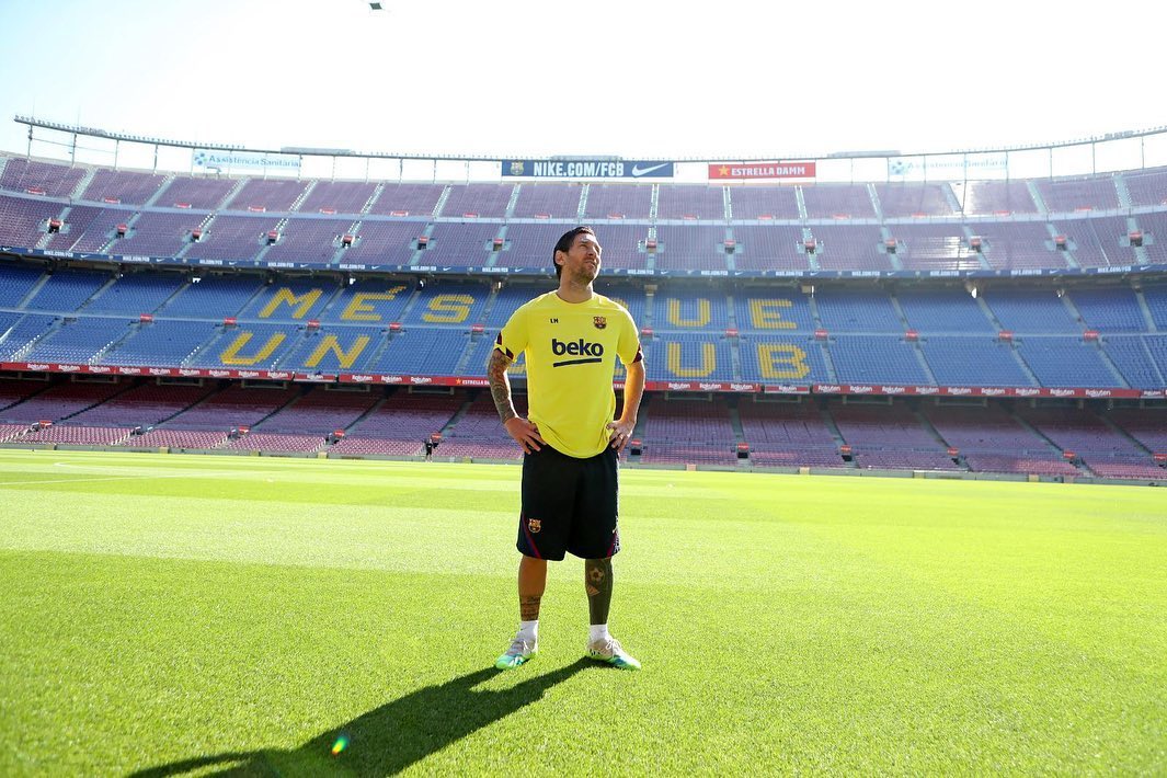 Buenas noticias para el Barça: Leo Messi vuelve a entrenarse con el grupo (FOTO)