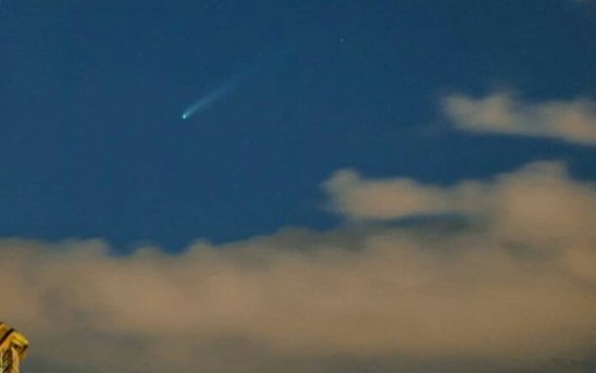 LA FOTO: El cometa Neowise fue observado surcando el cielo caraqueño