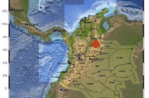 Sismo de magnitud 5,5 se registró en Santander, Colombia
