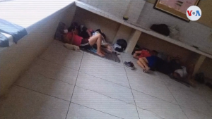 “Dormíamos en el piso como perros”: Denunciaron malos tratos en refugios del régimen (VIDEO)