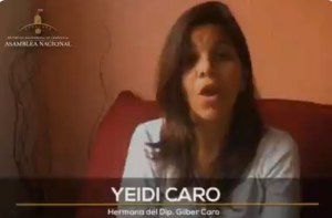 Hermana de Gilber Caro denunció las torturas a las que está siendo sometido el diputado