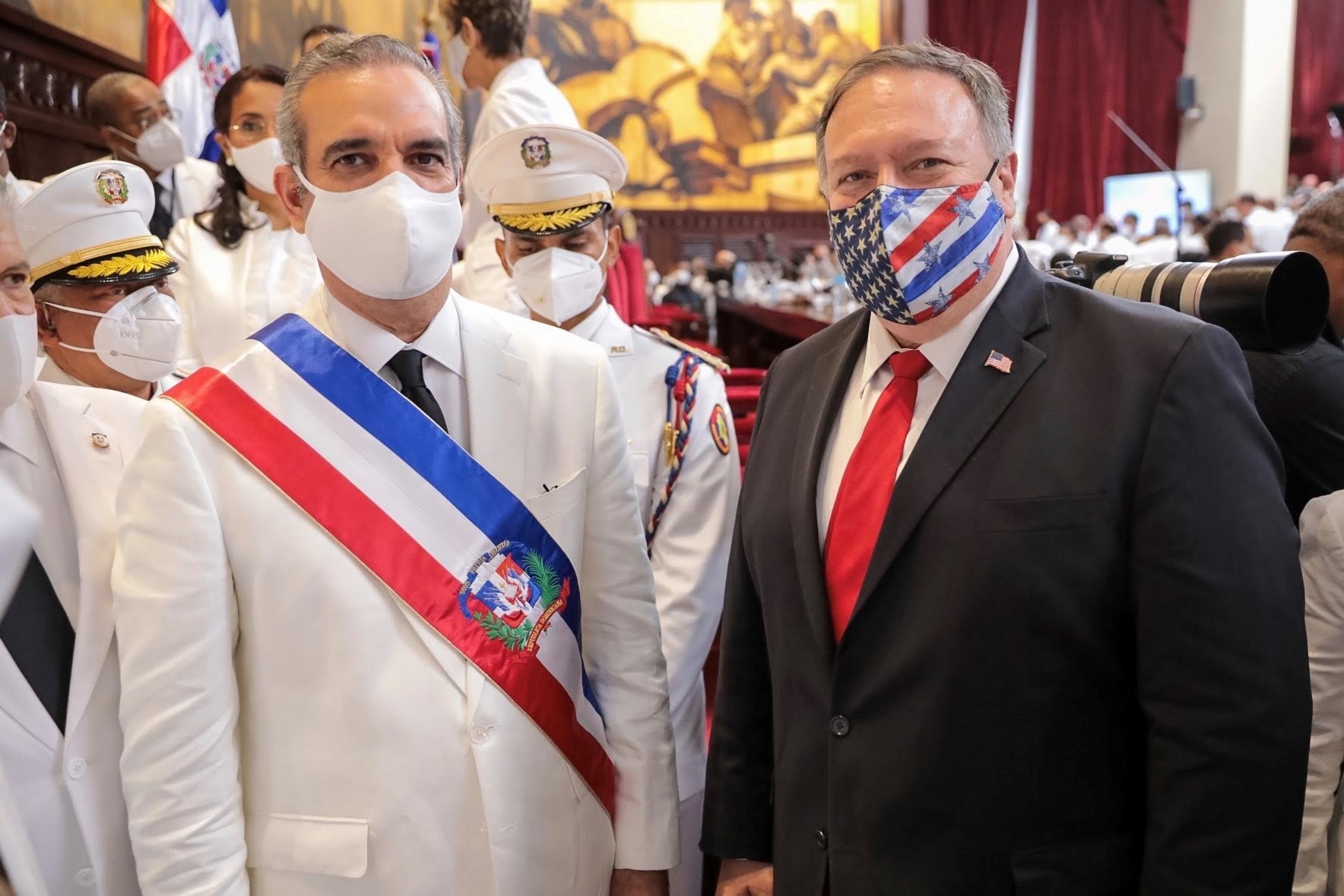 Pompeo y el presidente Luis Abinader hablaron sobre la crisis en Venezuela