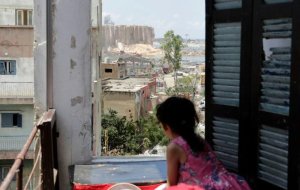 Los niños de Beirut, traumatizados por la explosión